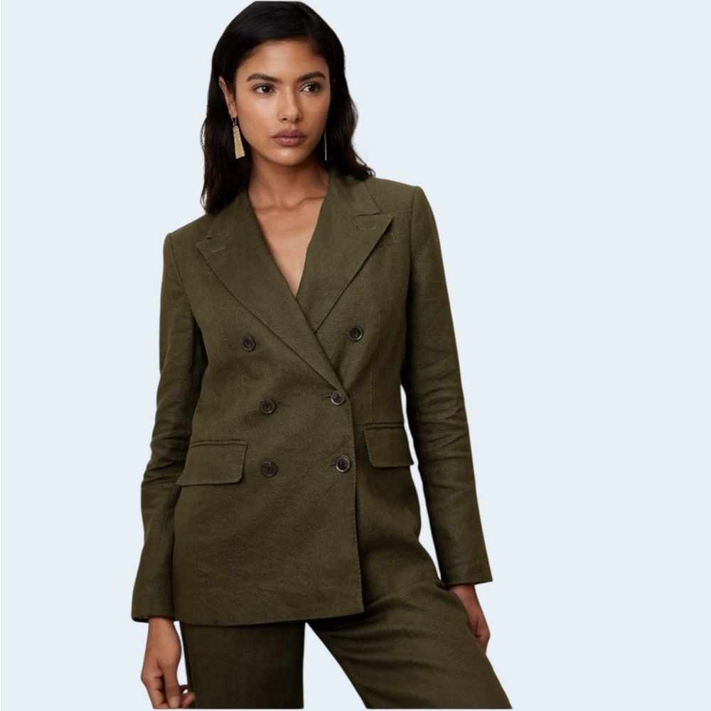 NWT Banana Republic Palma Linen Jacket